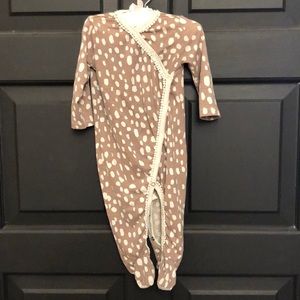 Baby Girls Footed Coverall